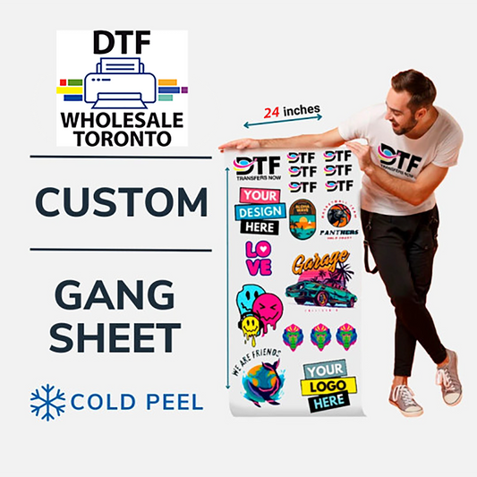 BUILD Large Custom size DTF Gangsheet Builder for T-shirts and Apparel